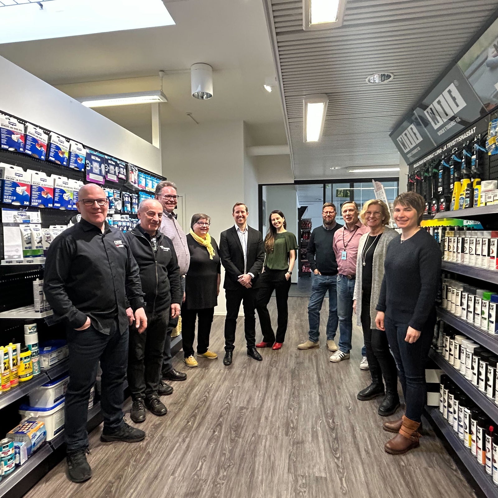 Hyvinkään Kaupunki ja Yrittäjät vierailulla